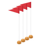 Champion Sports Universal Soccer Corner Flags - Set of 4