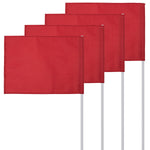 Champion Sports Slim Line Soccer Corner Flags - Set of 4