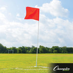 Champion Sports Slim Line Soccer Corner Flags - Set of 4