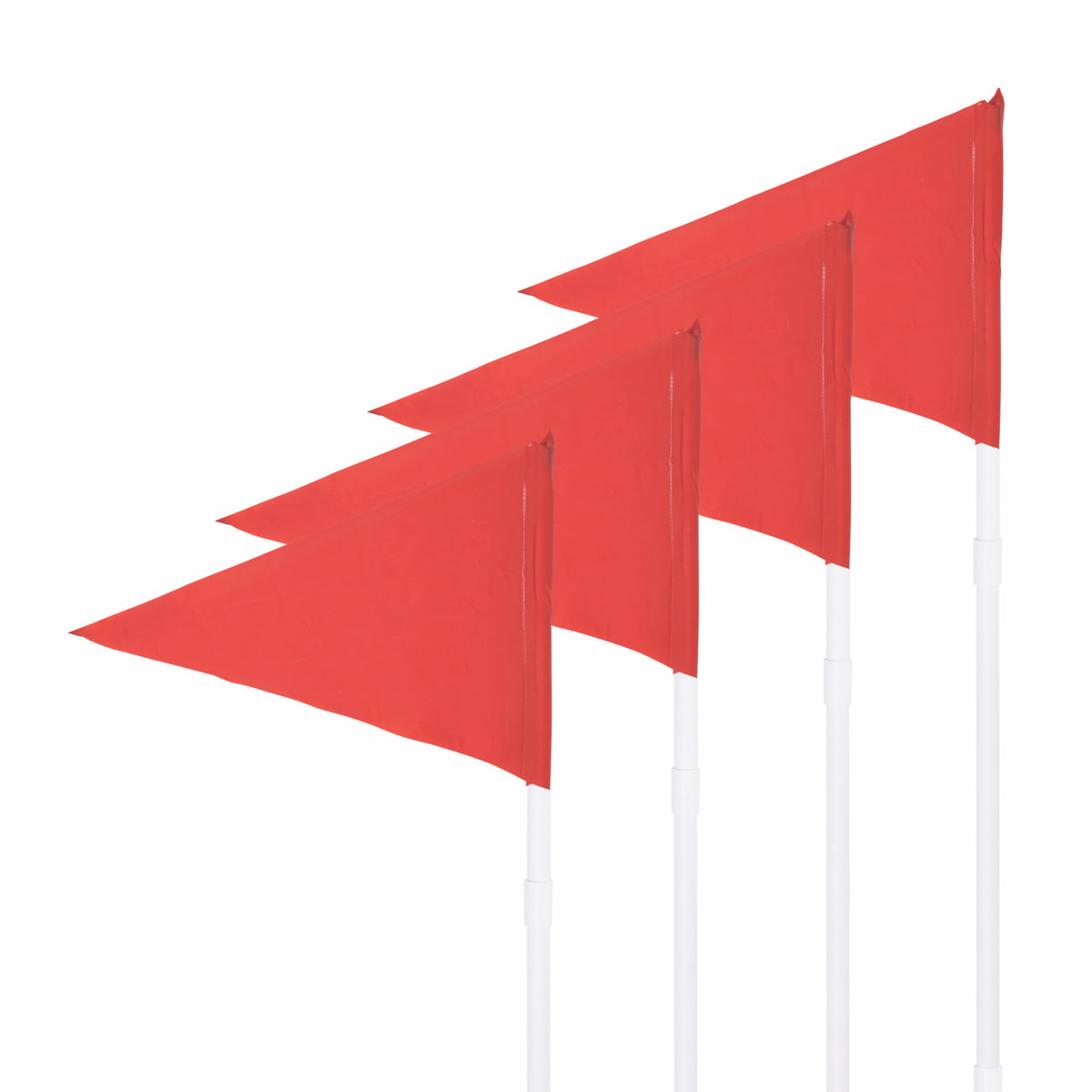 Champion Sports Collapsible Soccer Corner Flags - Set of 4