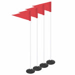 Champion Sports Premium Soccer Corner Flags - Set of 4