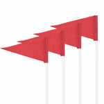 Champion Sports Premium Soccer Corner Flags - Set of 4