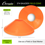 Champion Sports Saucer Field Cone
