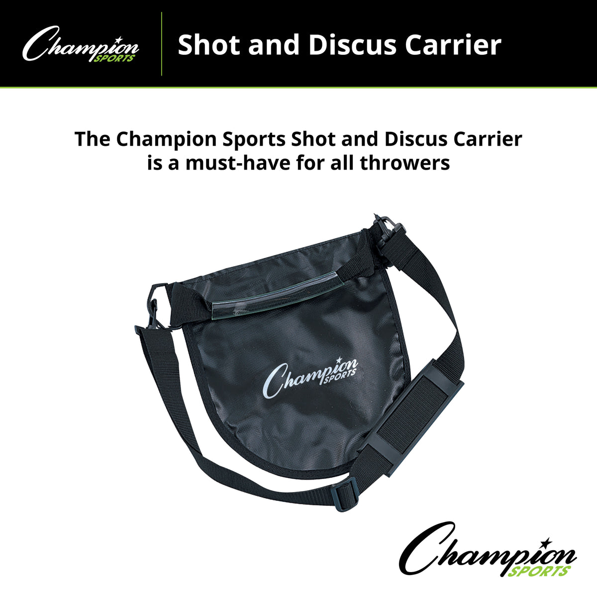 Champion Sports Shot Put and Discus Carrier