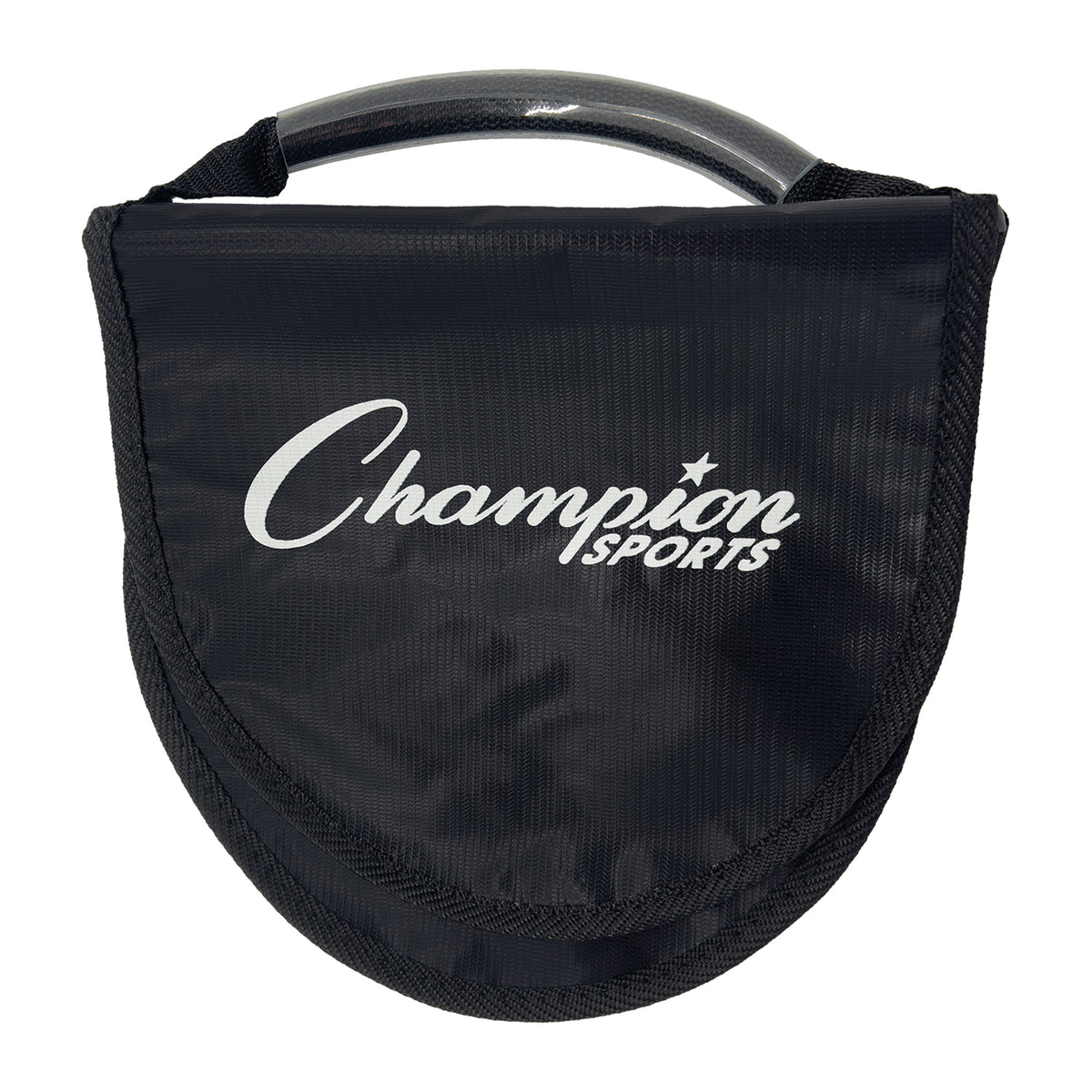 Champion Sports Shot Put and Discus Carrier - Black with Shoulder Strap