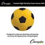 Champion Sports Coated High-Density Foam Soccer Ball