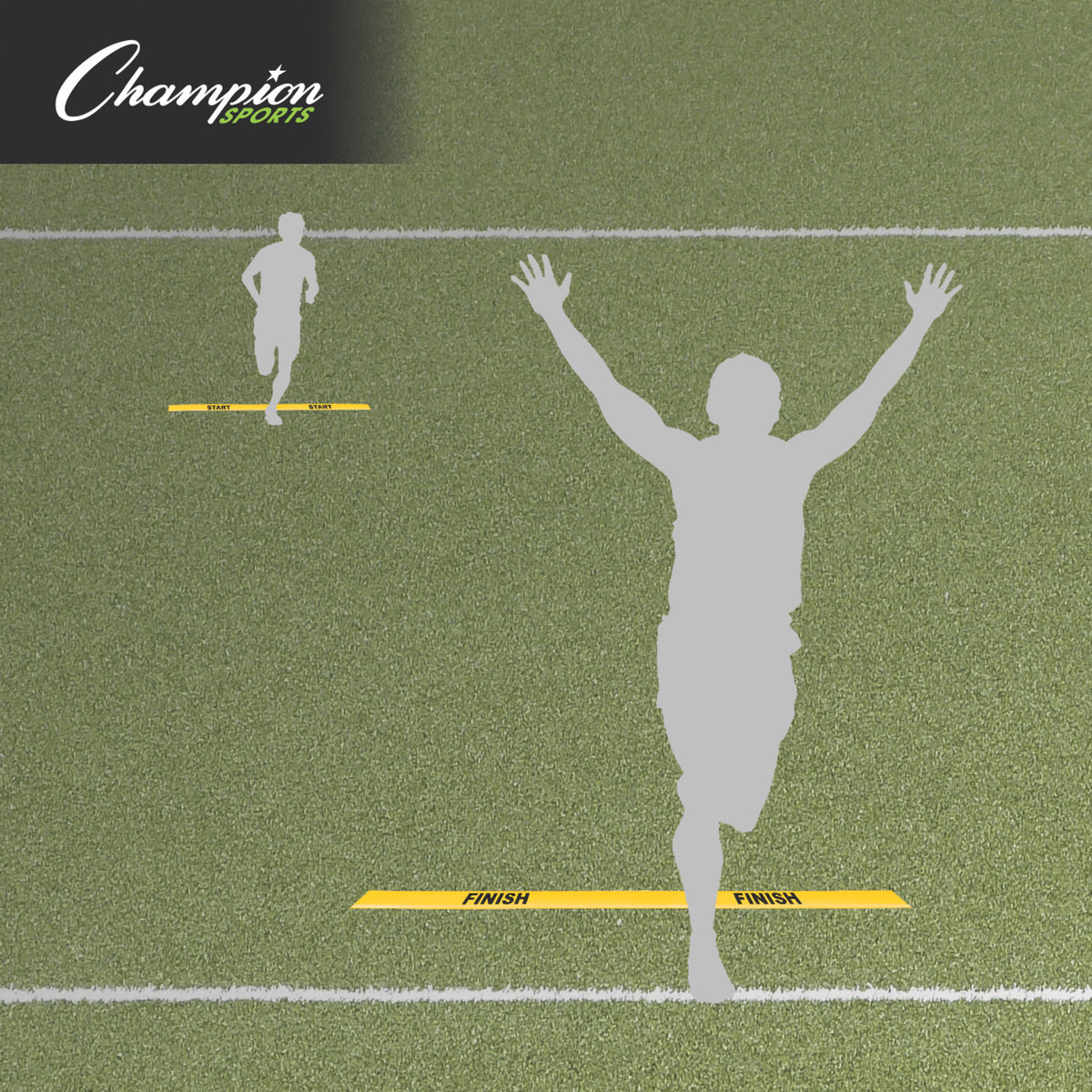 Champion Sports Poly Start/Finish Line Set