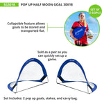 Champion Sports Extreme Soccer Portable Pop-Up Goals - Pair
