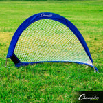 Champion Sports Extreme Soccer Portable Pop-Up Goals - Pair
