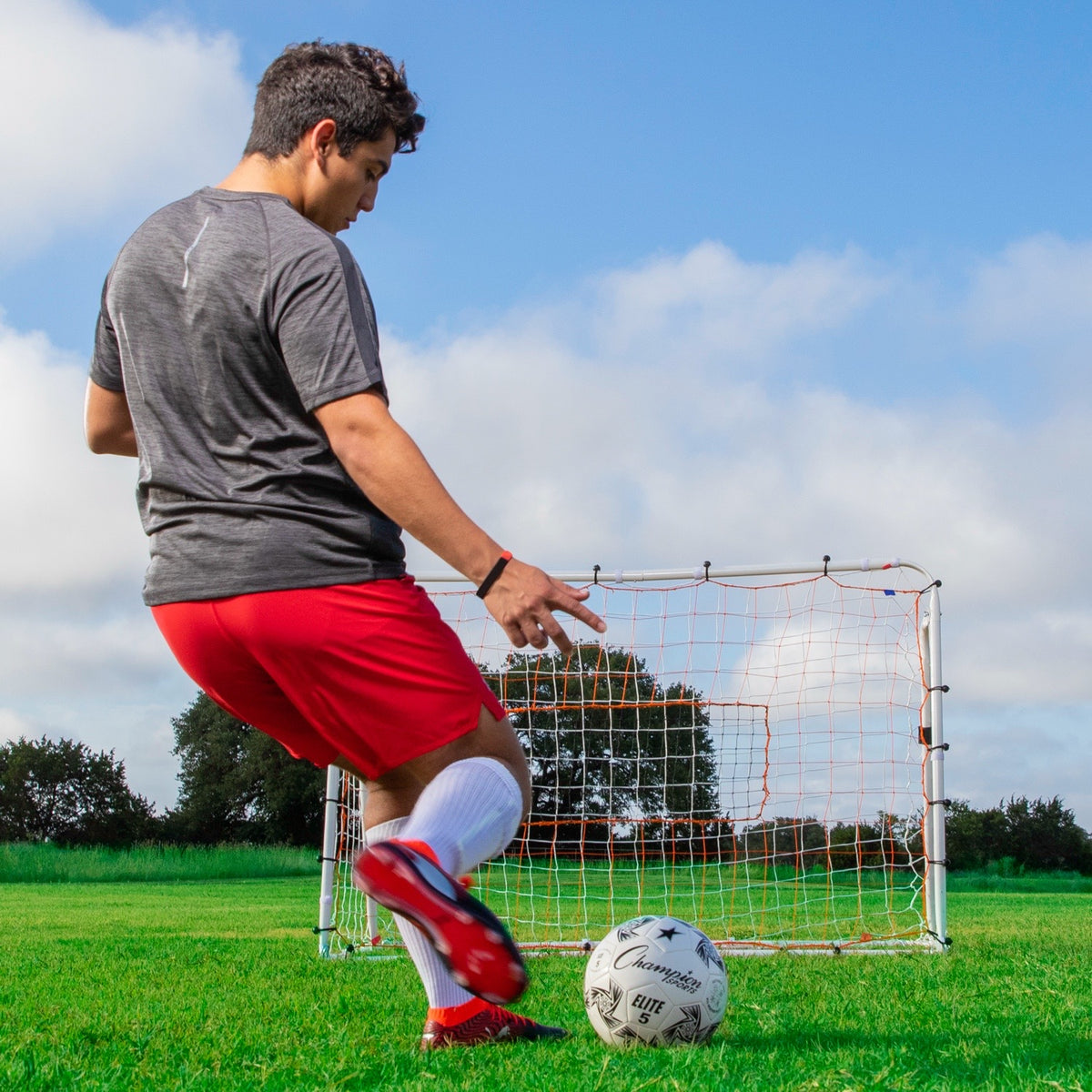 Champion Sports 3-in-1 Soccer Training Goal