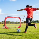 Champion Sports Pop-Up Soccer Goal, 6' x 4' - Pair