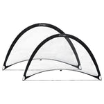 Champion Sports Extreme Soccer Portable Pop-Up Goals - Pair - 6' x 4'