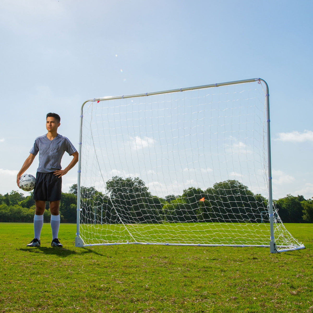 Champion Sports Easy Fold Soccer Goal, 8' x 6'