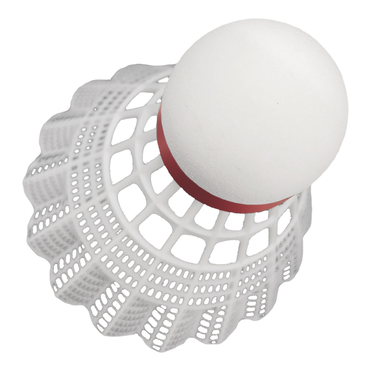 Champion Sports Nylon Shuttlecock - Tube of 6