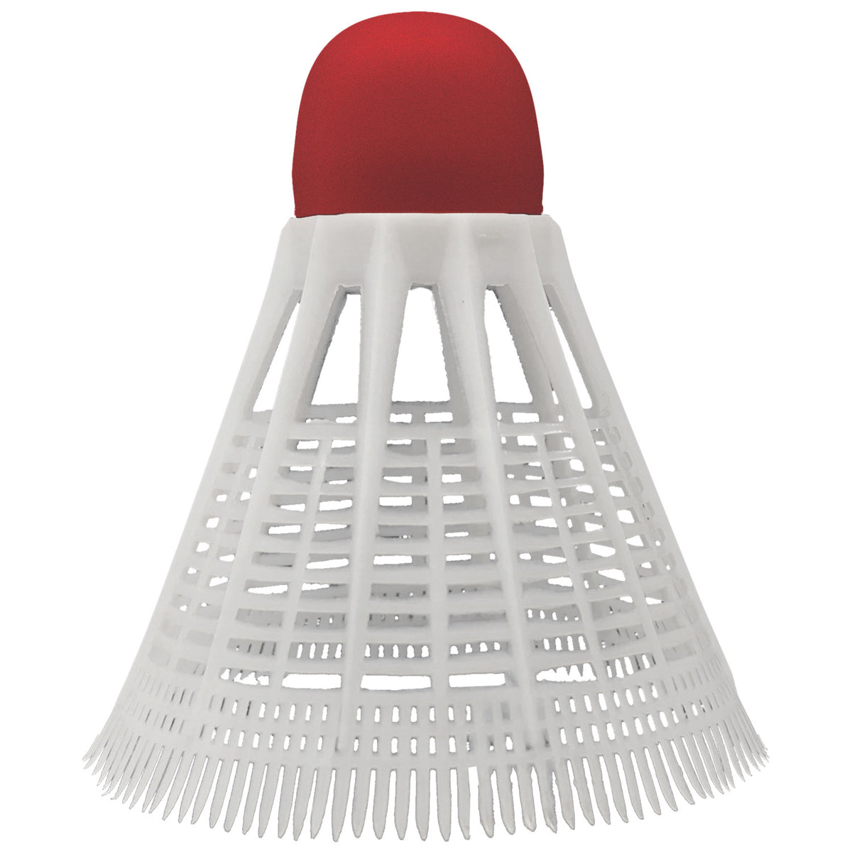 Champion Sports Plastic Shuttlecock - Tube of 6