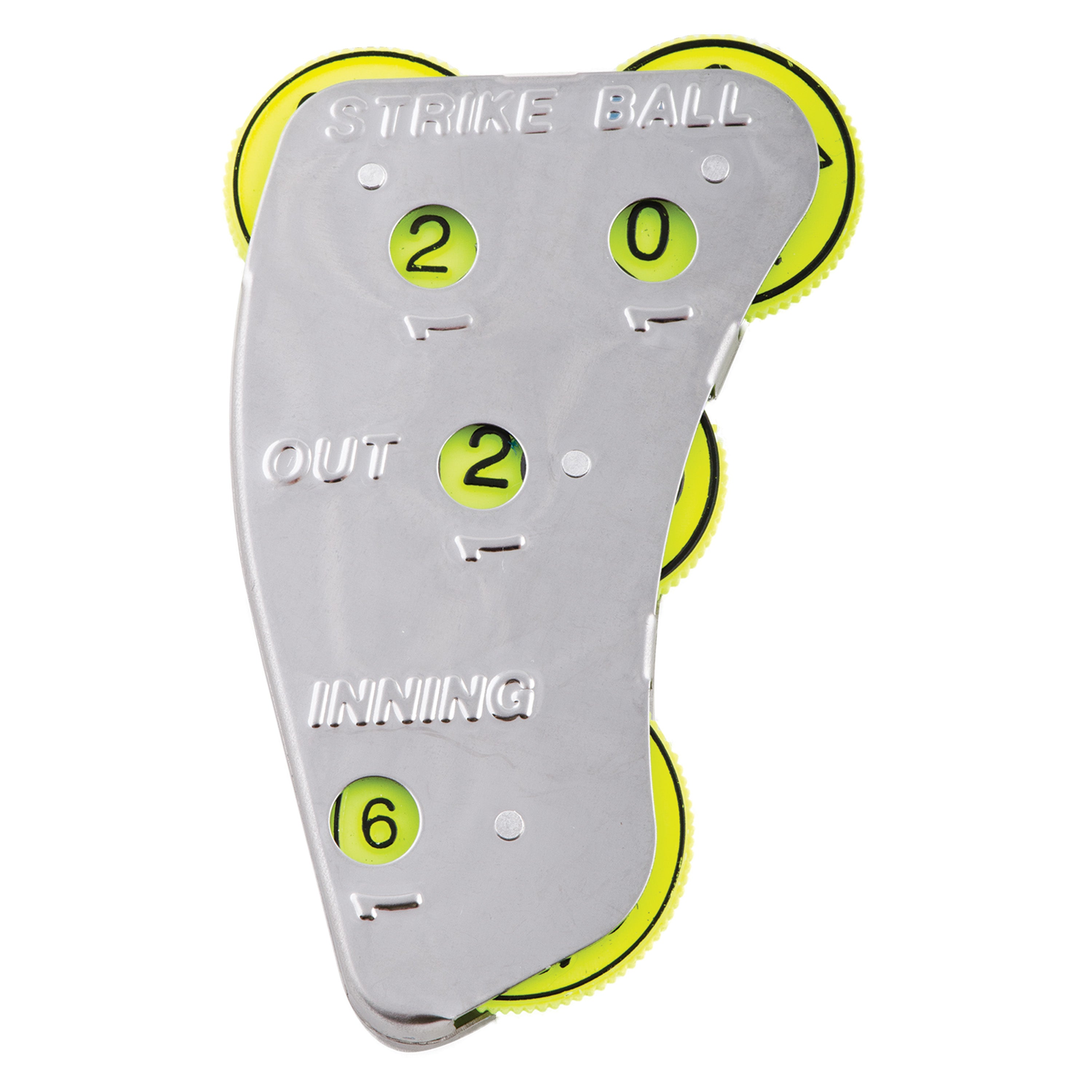 Champion Sports 4-Wheel Steel Umpire Indicator - Dozen