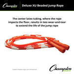 Champion Sports Deluxe XU Beaded Jump Rope