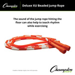 Champion Sports Deluxe XU Beaded Jump Rope