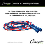 Champion Sports Deluxe XU Beaded Jump Rope