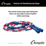 Champion Sports Deluxe XU Beaded Jump Rope
