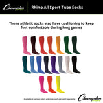 Champion Sports All-Sport Tube Socks - Medium