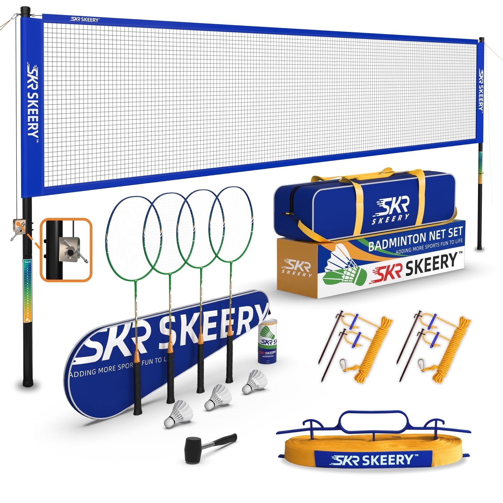 Athletic Connection Professional Badminton Net