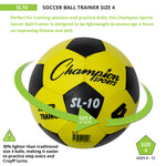 Champion Sports Trainer Soccer Ball
