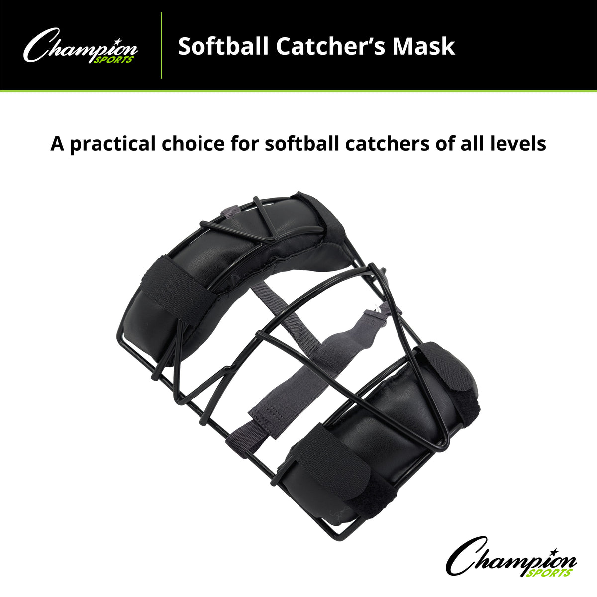Champion Sports Softball Catcher's Mask
