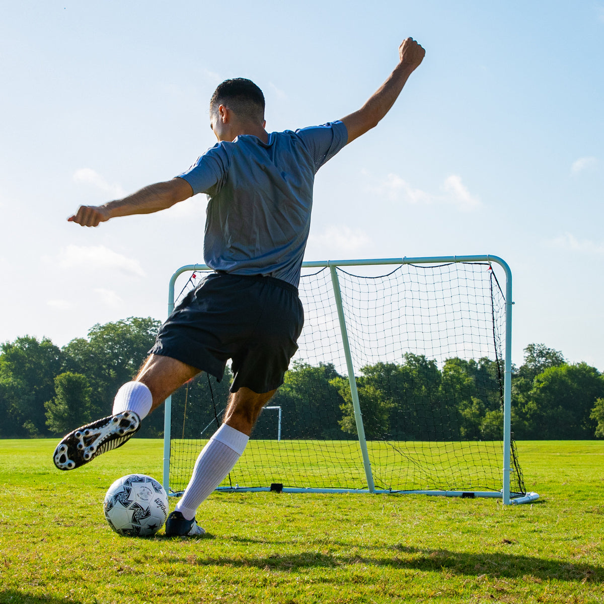 Champion Sports Easy Fold Soccer Goal, 6' x 4'