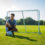 Champion Sports Easy Fold Soccer Goal, 6' x 4'