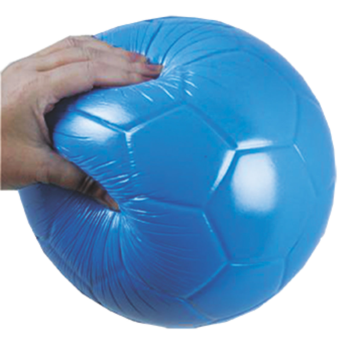 Champion Sports Rhino Skin Super Squeeze Soccer Ball Set - Set of 6