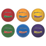 Champion Sports Rhino Skin Super Squeeze Volleyball Set - Set of 6