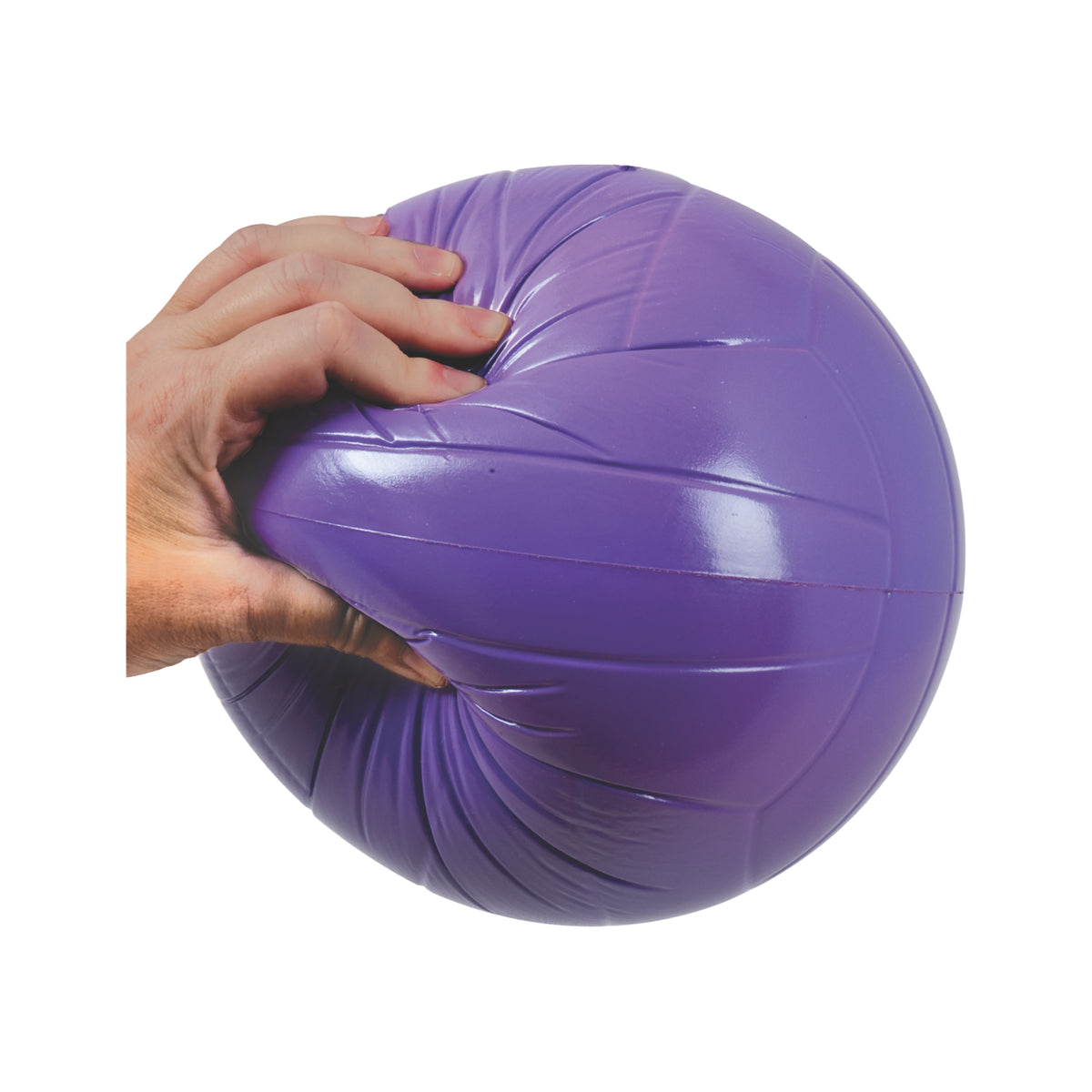 Champion Sports Rhino Skin Super Squeeze Volleyball Set - Set of 6
