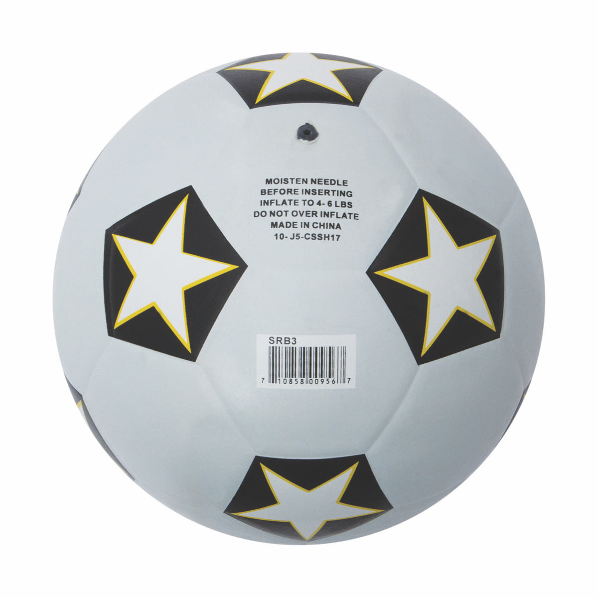 Champion Sports Rubber Cover Soccer Ball