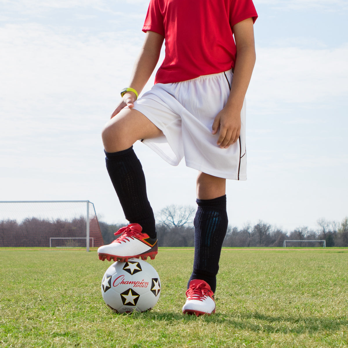 Champion Sports Rubber Cover Soccer Ball