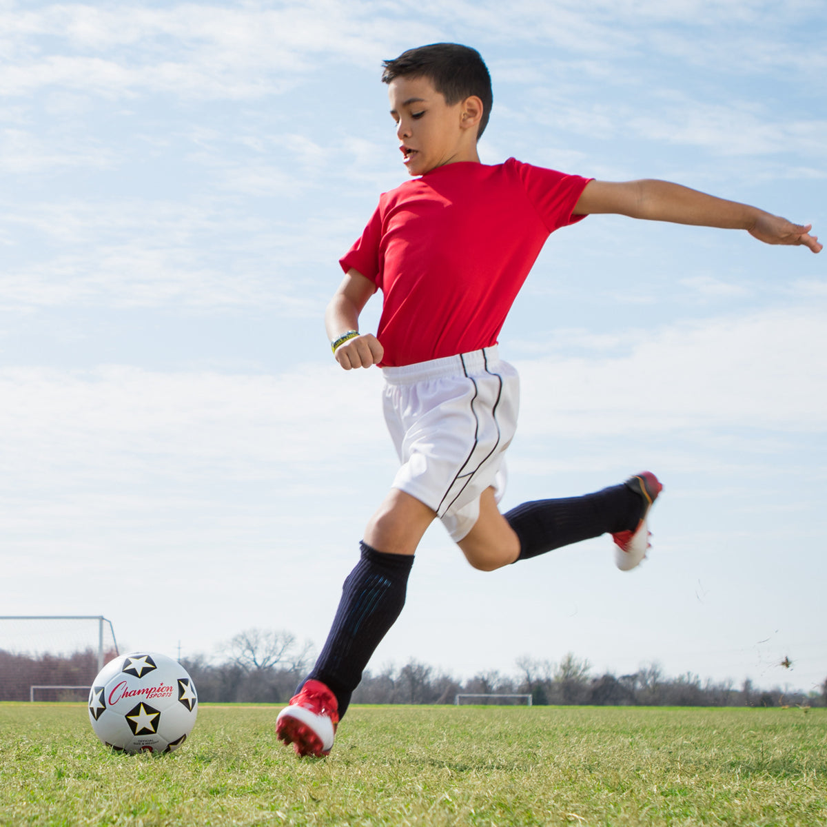 Champion Sports Rubber Cover Soccer Ball
