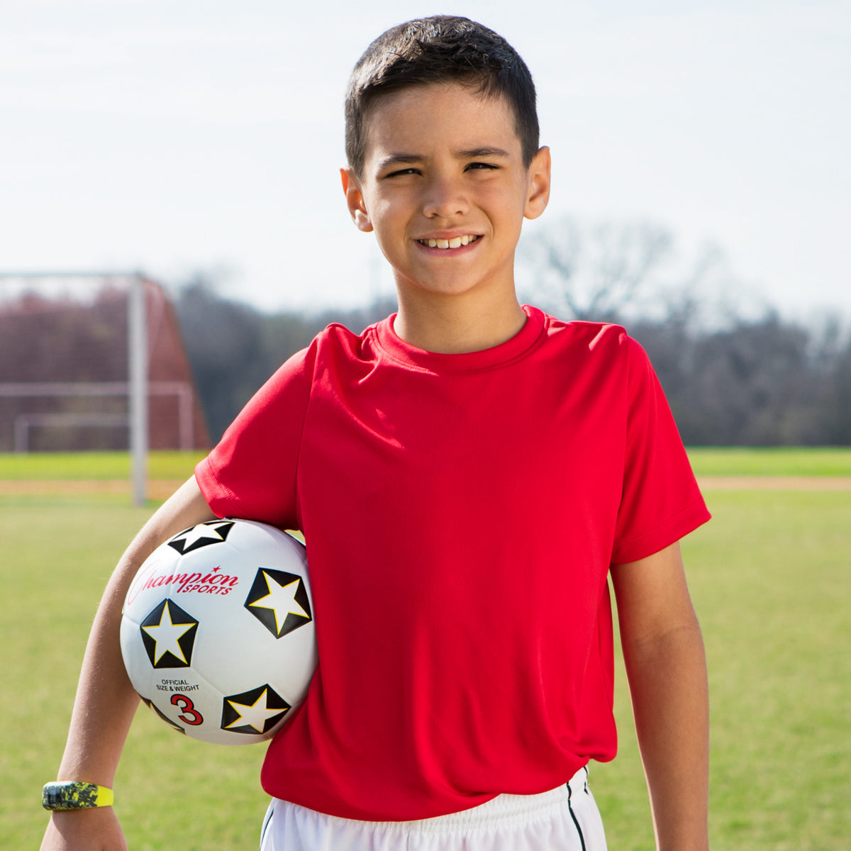 Champion Sports Rubber Cover Soccer Ball