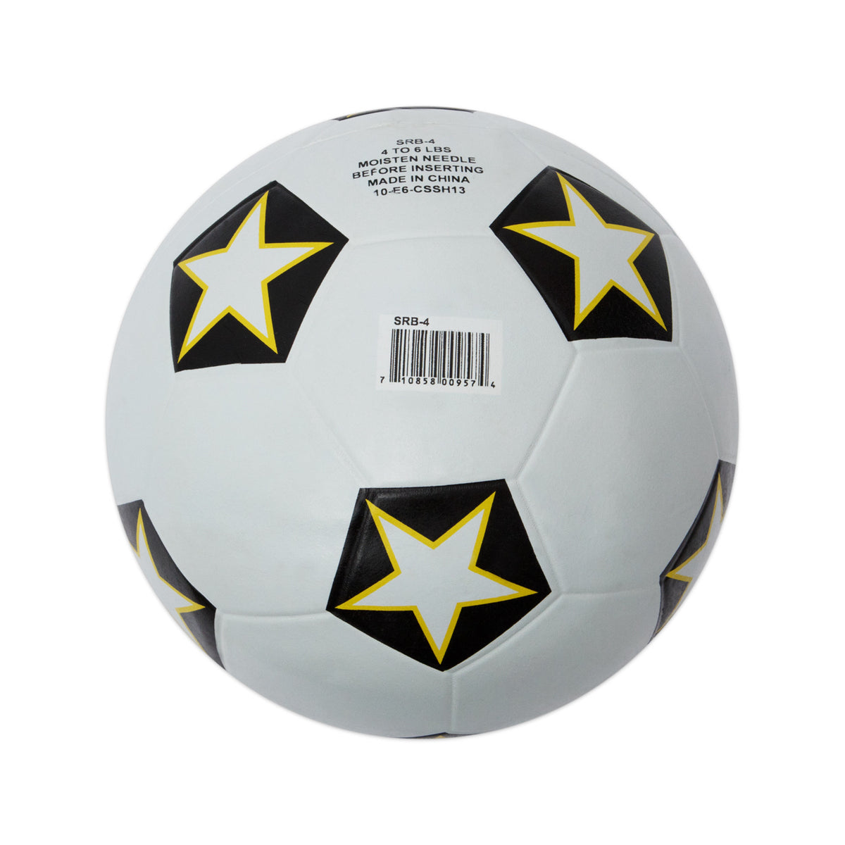 Champion Sports Rubber Cover Soccer Ball