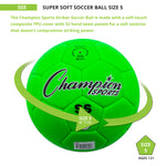 Champion Sports Super Soft Soccer Ball