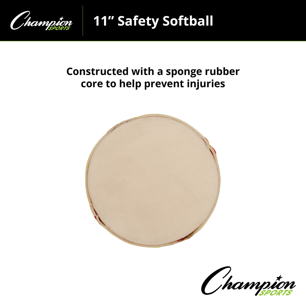 Champion Sports Safety Softballs - Dozen