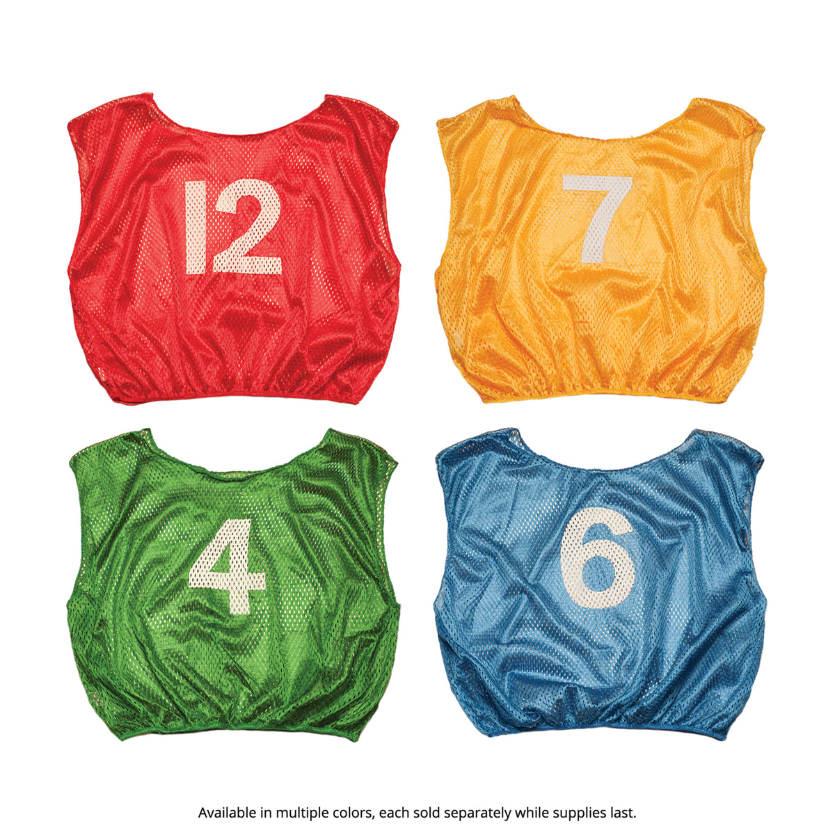 Champion Sports Numbered Scrimmage Vest - Adult - Dozen