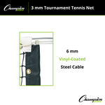 Champion Sports Tournament Tennis Net