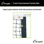 Champion Sports Tournament Tennis Net