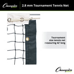 Champion Sports Tournament Tennis Net