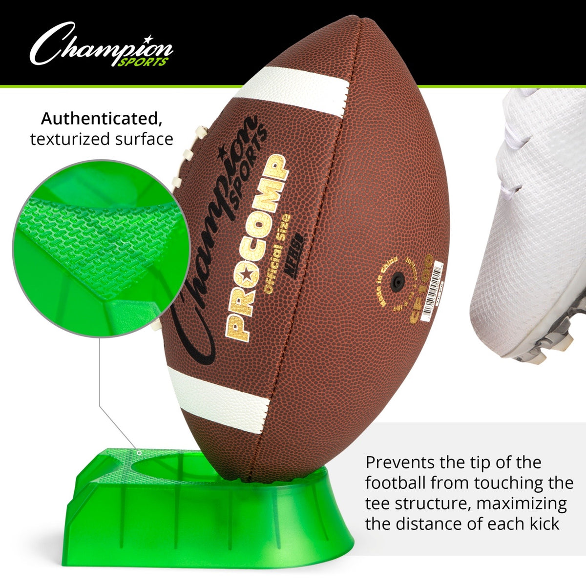 Champion Sports Triplex 3-in-1 Kicking Tee