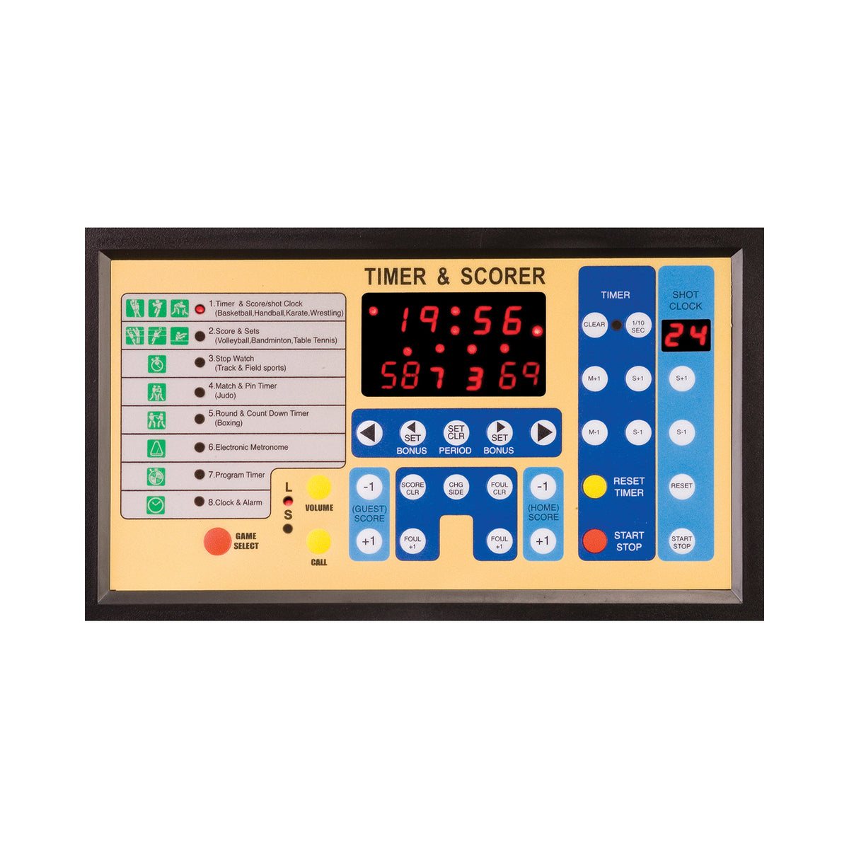 Champion Sports Tabletop Indoor Electronic Scoreboard