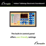 Champion Sports Tabletop Indoor Electronic Scoreboard