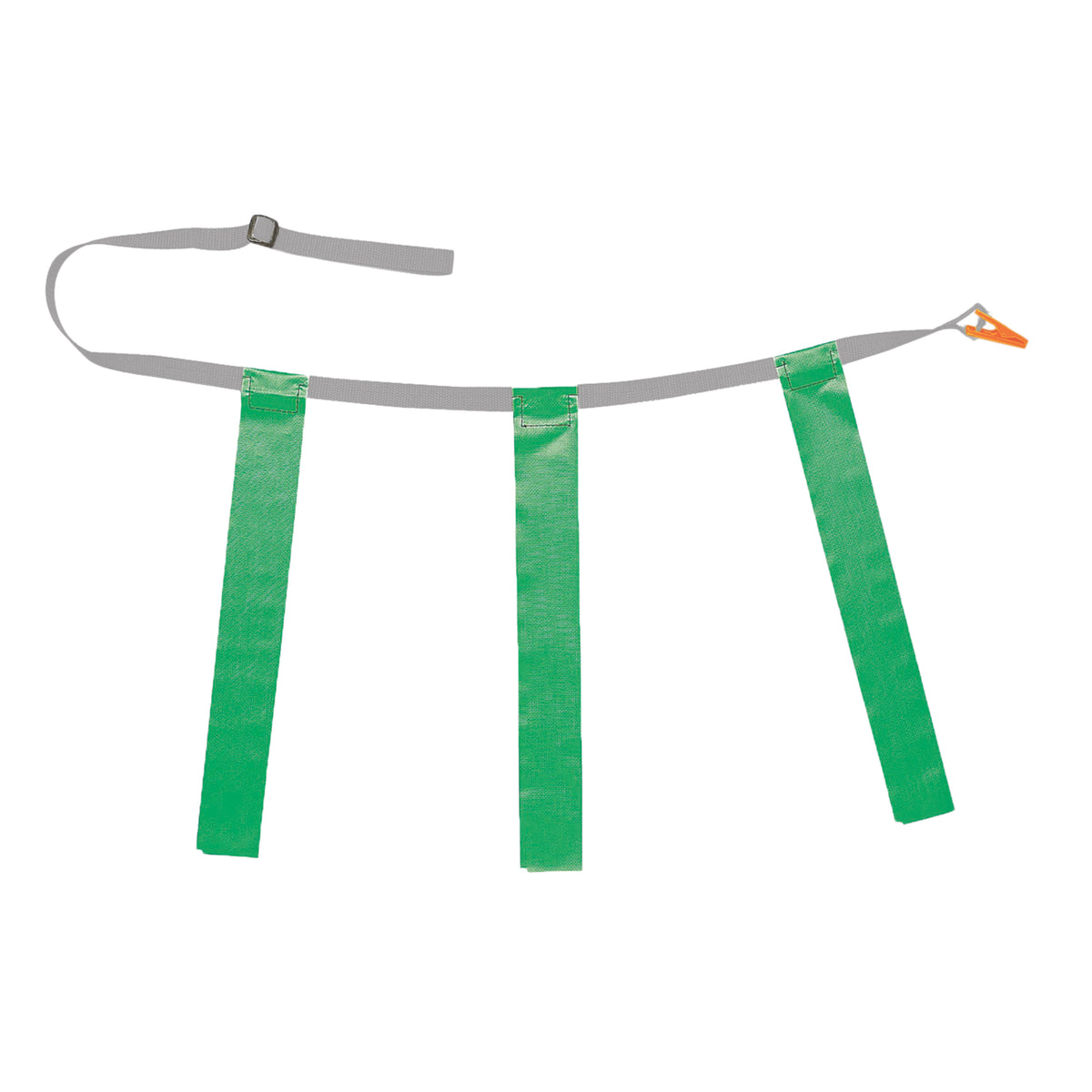 Champion Sports Triple Flag Football Set, Adult XL - Dozen - Green