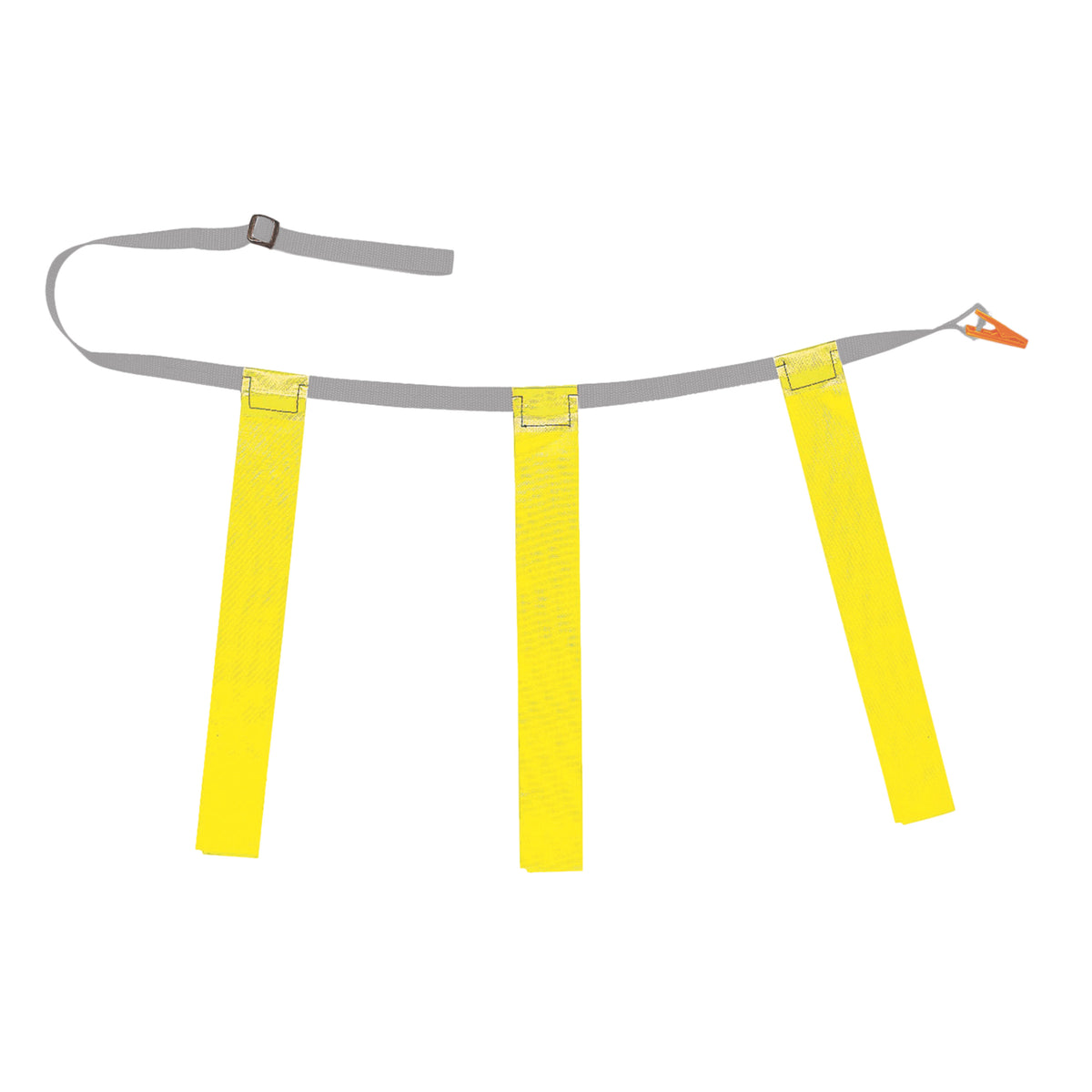Champion Sports Triple Flag Football Set, Adult XL - Dozen - Yellow