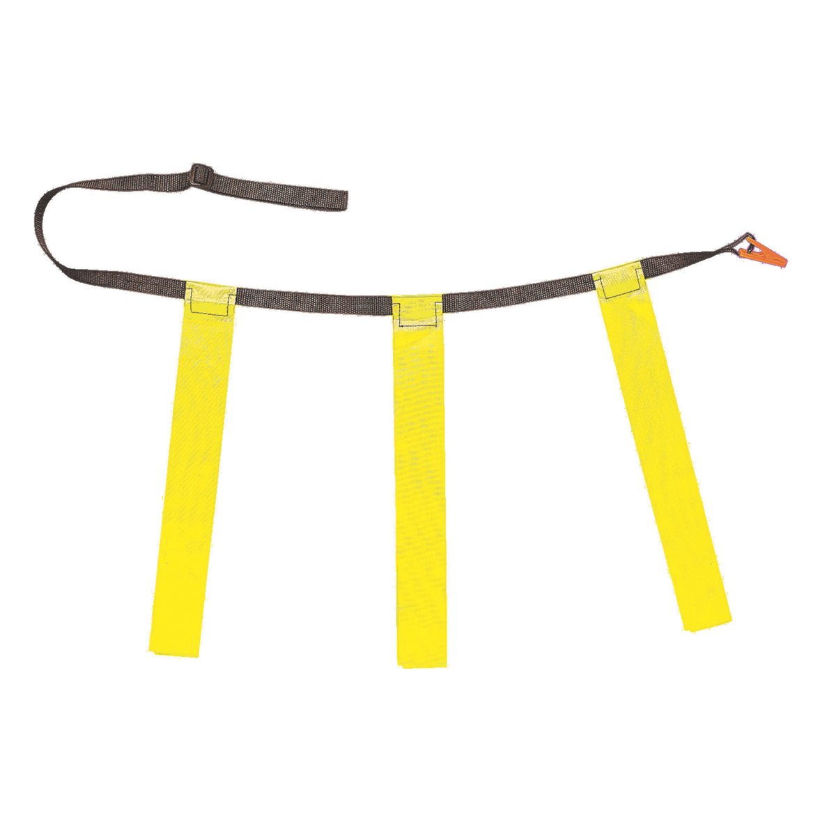 Champion Sports Triple Flag Football Set, Adult - Dozen - Yellow